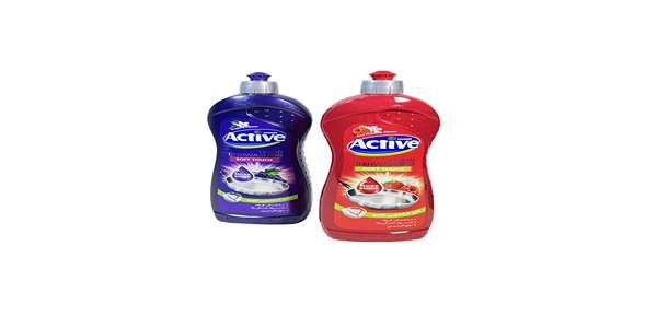 تصویر 3 از مایع ظرفشویی یک لیتری اکتیو پاکیزگی عمیق سینک فلزی